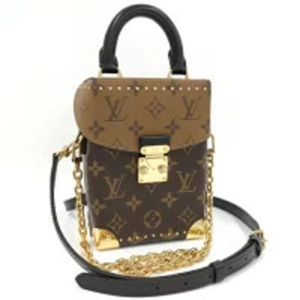 LOUIS VUITTON Camera Shoulder Bag Monogram Reverse
